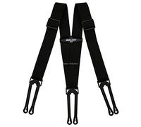 Bauer Youth Suspenders, Black, Medium