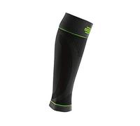 BAUERFEIND, 1 Pair of Unisex Right/Left Lower Leg Compression Sleeves, For sports and excercise, Strengthens musculature, Size: XL short, Black, 29352021700024