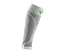 BAUERFEIND, 1 Pair of Unisex Right/Left Lower Leg Compression Sleeves, For sports and exercise, Strengthens musculature, Size: M long, White, 29352021000032