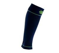 BAUERFEIND, 1 Pair of Unisex Right/Left Lower Leg Compression Sleeves, For sports and exercise, Strengthens musculature, Size: M extra long, Navy, 29352021500042
