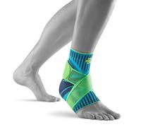 BAUERFEIND, 1 Unisex Ankle Support for Sports, Right Ankle Brace, For Ball Sports, Physical Activities, Stabilization, With Level Strap System, Size: XL, Rivera, 11419401260614