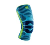 Bauerfeind 1 Unisex Knee Sports Support, Can be Worn on Left and Right for Ball Sports Athletics Knee Support Sports Silicone Ring