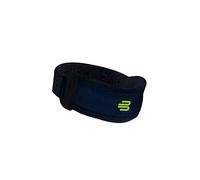 BAUERFEIND, 1 Unisex Knee Support for Sports, Right/Left Knee, For Ball Sports, Physical Activities, Pressure Relief, Silicone Ring, Size: L, Black, 11449421170013