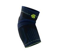 BAUERFEIND, 1 Unisex Support for Sports, Right/Left Brace, For Ball and Racket Sports, Physical Activities, Stabilizes the Elbow Joint, Silicone Ring, Size: XS, Black, 11469431170010