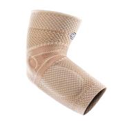 BAUERFEIND EpiTrain Elbow Support - Beige, Size 0 | Compression Brace, Anatomical Padding, Breathable Knit Design, Active Lifestyles