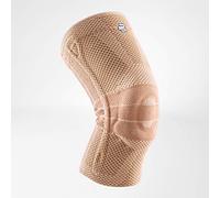 Bauerfeind GenuTrain Knee Support - breathable knit compression knee brace to relieve pain and swelling from arthritis, ACL injury, Miniscus tear, machine washable knee sleeve (Nature, 5)