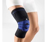 Bauerfeind GenuTrain Knee Support - breathable knit compression knee brace to relieve pain and swelling from arthritis, ACL injury, Miniscus tear, machine washable knee sleeve (Black, 6)