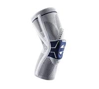 Bauerfeind - GenuTrain P3 - Patella Knee Support - for Misalignment of The Kneecap - Left Knee - Size 2 - Color Titanium