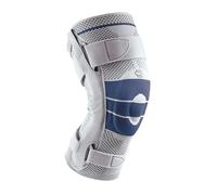 BAUERFEIND GenuTrain S Hinged Knee Brace - Left, Size 1 - Titanium