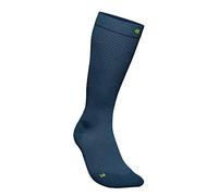 BAUERFEIND Men's Run Ultralight Compression Socks, Navy Blue, L, 38-40