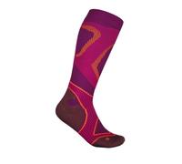 Bauerfeind Run Performance Compression Socks High Cut M 41-43 Pink for Running and Recovery
