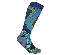 Bauerfeind Performance Compression Socks Men - Blue, Size 7-8.5 M