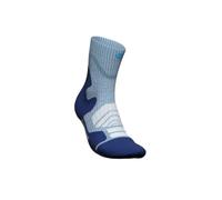 Bauerfeind Sky Blue Merino Compression Socks for Enhanced Running Performance