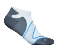 Bauerfeind Sports - Run Performance Low Cut Socks - Running socks size 41-43, grey/blue