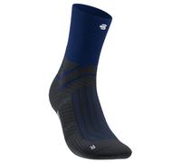 Bauerfeind Sports - Run Performance Mid Cut Socks - Running socks size 38-41, blue