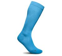 Bauerfeind Sports - Women's Run Ultralight Compression Socks - Compression socks size 38-40 - L: 41-46 cm, blue