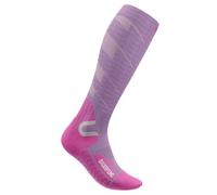 Bauerfeind Sports - Women's Ski Touring Compression Socks - Ski socks size 35-38 - L: 41-46 cm, pink