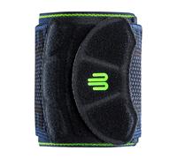 BAUERFEIND, 1 Unisex Sports Wristband, Left/Right Wrist, For Training and Competition, Size: S/M, Black, 11459471170011