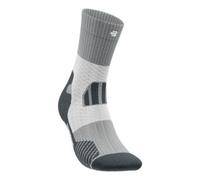 Bauerfeind Trail Run Mid Cut Running Socks Women - Grey, Size 5.5-8