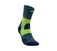 Bauerfeind Trail Run Mid Cut Running Socks Women - Turquoise, Size 35-38