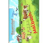 Bauernhof - Landleben mit Tieren: Malbuch für Kinder ab 5 Jahren