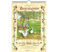 Bauernkalender 2026 - Bildkalender 23,7x34 cm - mit Wetterprognosen, Bauernregeln und liebevollen Illustrationen - Wandkalender - Alpha Edition
