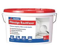 Baufan Liquid Rough Fiber 5 L White Tintable Dispersion Structural Paint Color