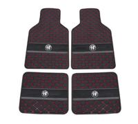 BAUFAS 4 Piece Custome Car Mats, For Alfa Romeo Mito（Right driving） 2009-2016, All Weather Front Rear Row, Waterproof Non Slip, Floor Liners Carpet Vehicle,E