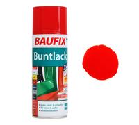 Baufix Gloss Spray Red 400ml Spray Can