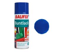Baufix Lacquer Spray Blue Gloss 400ml Spray Can Paint Spray