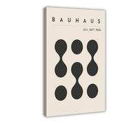 Bauhaus 1923 Canvas Poster Bedroom Decor Sports Landscape Office Room Decor Gift Frame-style 24x36inch(60x90cm)