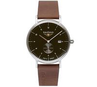 Bauhaus 2132-2 Black Dial With Date Watch