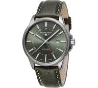 Bauhaus 2864-4 Aviation Automatic Titanium 42mm 10ATM Unisex Green Silver