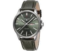 Bauhaus 2866-4 Aviation Automatic Titanium 42mm 10ATM Unisex Green Silver