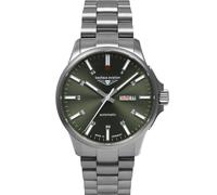Bauhaus Aviation Men's Pilot Watch Automatic DayDate Titanium 2866M-4, Bracelet