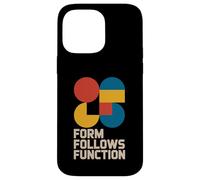 Bauhaus Architecture Form Follows Function Geometric Case for iPhone 14 Pro Max