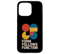 Bauhaus Architecture Form Follows Function Geometric Case for iPhone 15 Pro Max