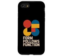Bauhaus Architecture Form Follows Function Geometric Case for iPhone SE (2020) / 7/8