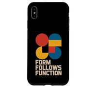 Bauhaus Architecture Form Follows Function Geometric Case for iPhone XS Max