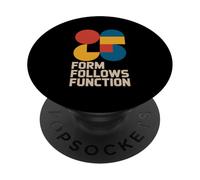 Bauhaus Architecture Form Follows Function Geometric PopSockets Adhesive PopGrip