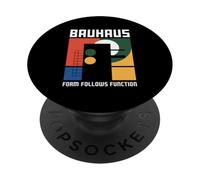 Bauhaus Architecture Form Follows Function Geometric PopSockets Adhesive PopGrip