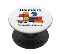 Bauhaus Architecture Form Follows Function Geometric PopSockets Adhesive PopGrip
