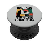 Bauhaus Architecture Form Follows Function Geometric PopSockets Adhesive PopGrip