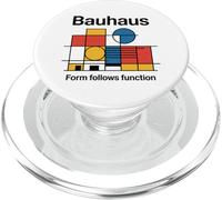 Bauhaus Architecture Form Follows Function Geometric PopSockets PopGrip for MagSafe