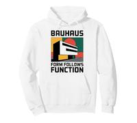 Bauhaus Architecture Form Follows Function Geometric Pullover Hoodie