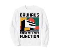 Bauhaus Architecture Form Follows Function Geometric Sweatshirt