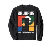 Bauhaus Architecture Form Follows Function Geometric Sweatshirt