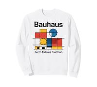 Bauhaus Architecture Form Follows Function Geometric Sweatshirt
