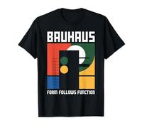 Bauhaus Architecture Form Follows Function Geometric T-Shirt