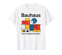 Bauhaus Architecture Form Follows Function Geometric T-Shirt